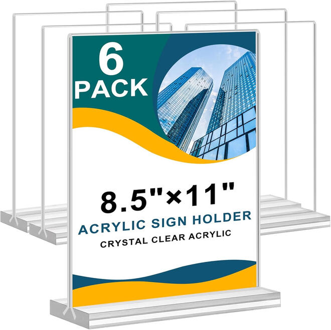 arrobust acrylic table sign holder t shape arrobust acrylic table sign holder t shape